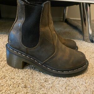 Doc Martens Brown Leather Ankle Boots